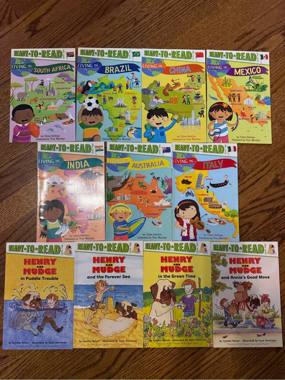Ready to Read books